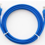 High-Speed Cat6 Ethernet LAN Cable 1 Meter | RJ45 Network Patch Cable | Gigabit Internet Cable for Router, PC, Laptop, Switch & Smart TV | Blue