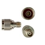 N-Type Male to SMA Female RF Coaxial Adapter Connector | High-Frequency Antenna & Wireless Communication Converter